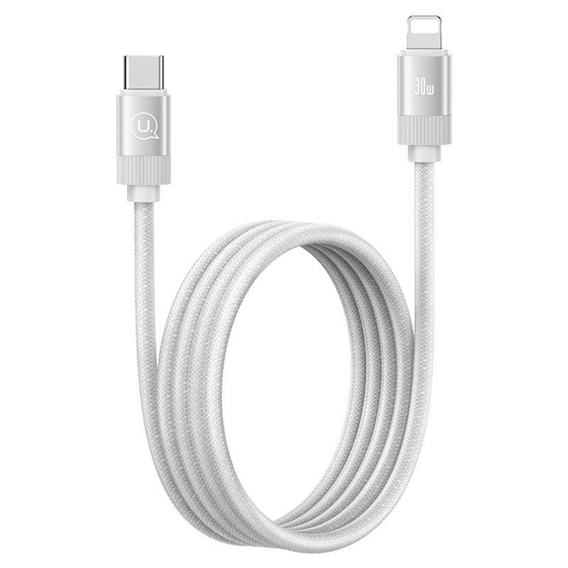 USAMS Rui Series SJ705 Magnetic Charging Cable Type-C To Type-C 30W 1m Data Cable USAMS Rui Series SJ705 Magnetic Charging Cable Type-C To Type-C 30W 1m Data Cable